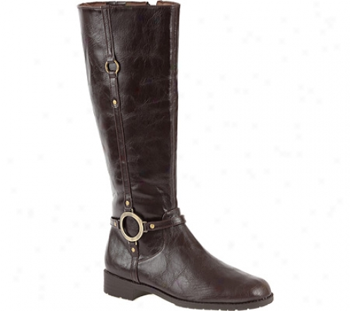 Annie Jillian Wide Calf (women's) - Brown Antique