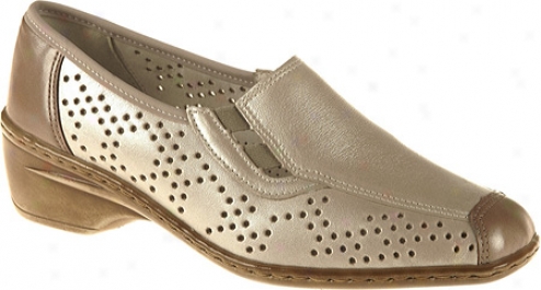 Ara Rickie 51112 (women's) - Silver/taupe Leather