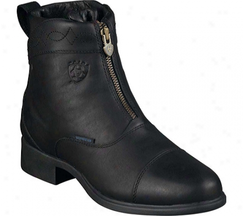 Ariat Bancroft Zip (women')s - Black Waterproof Full Grain Leather