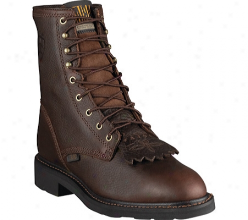 "ariaf Cascade 8"" (men's) - Henna Wildcat Full Grain Leather"