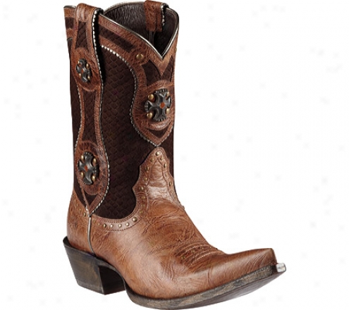 Ariat Desperado (women's) - Dry Inlet Brown/scale Brown Full Grain Leather