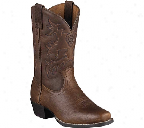 Ariat Legend (infants') - Brown Oiled Rowdy Full Grain Leqther