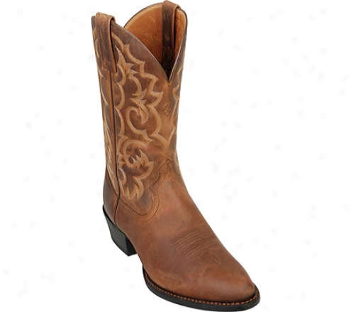 Ariat Mclintock (men's) - Distressed Brown Full Grain Leather