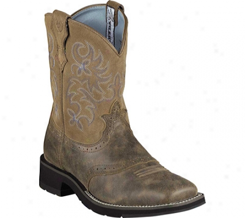 Ariat Ranchbaby (women's) - Brown Baby Full Grain Leather/suede