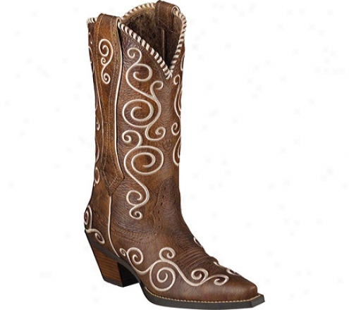 Ariat Shelleen (women's) - Tawny Brown Full Grain Leather