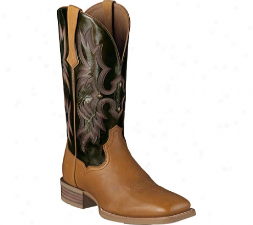 Ariat Tombstpne (men's) - Pine Full Grain Leather/olive Patent