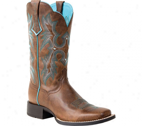 Ariat Tombstone (women's) - Sassy Brown Full Grain Leather