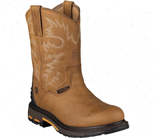 Ariat Workhog Rt Pull-on (men's) - Rugged Yelp Fulp Grain Leather