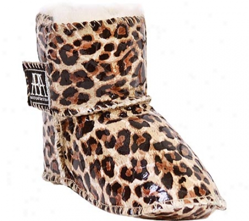 Ausiie Boots Australia Aba (Babe Girls') - Bone Leopard