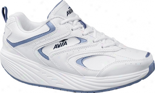 Avia A395w (women's) - White/metallic Lake Blue/submarine