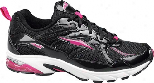 Avia A5240w (women's) - Black/zuma Plnk/chrome Silver/white