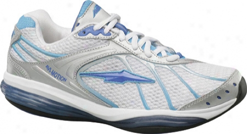 Avia A9608w (women's) - Nautical Blue/splash Blue/chrome Silver/white