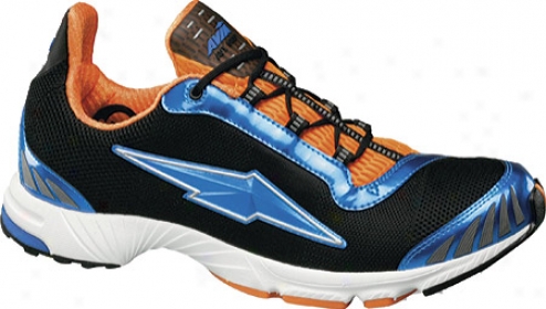 Avia Avi-bolt Iii (men's) - Black/tld Blue/rhythm Orange/chrome Silver