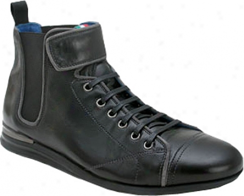 Bacco Bucci Stefano (men's) - Black Calf