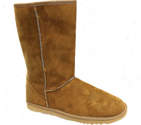 Barefoot Tess Snowbird (women's) - Chestnut Microsuede