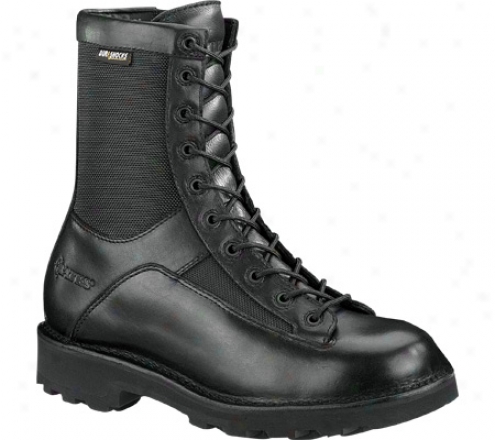 "bates 8"" Durashocks Lace-to-toe Side Zip E02140 (men's) - Black"