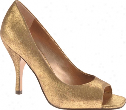 Bcbgeneration Ariel (women's) - Old Gold Metallic Suede