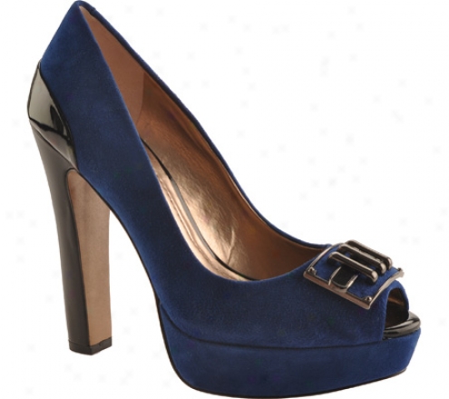 Bcbgeneration Jennifer (women's) - Azul/azul Kidskin Suede/patent