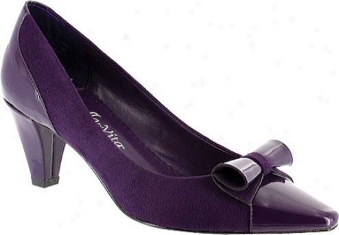 Bella Vita Entertain Ii (women's) - Purple Super Suede/patent