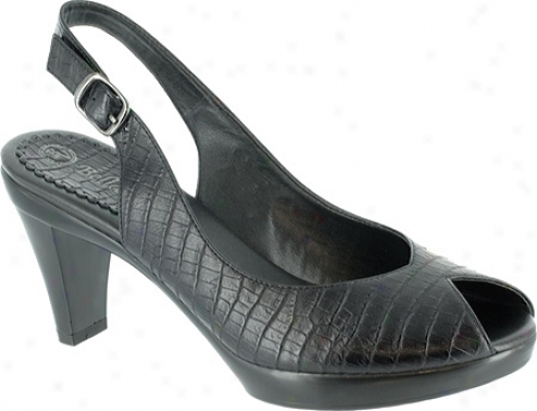 Bella Vita Wren (women's) - Black Croco Leather