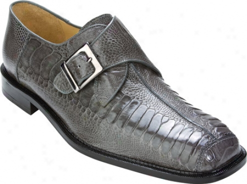 Belvwdere Dolce (men's) - Gray Ostrich