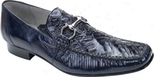 Belvedere Italo (men's) - Navy Crocodile/lizard