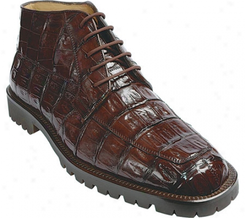 Belvedere Ugo (men's) - Brown Crocodile