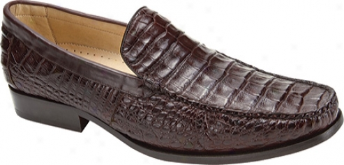 Belvedere Villa (men's) - Brown Crocodile