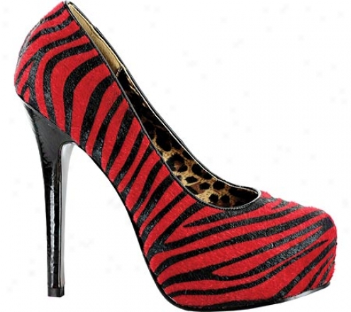 Bettie Page Gabor (women's) - Red/black