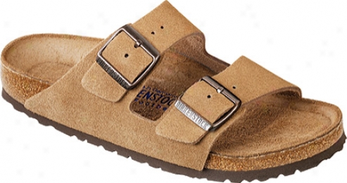 Birkenstock Arizona Suede With Soft Footbed - Jasper Suede With Gentle Footbed