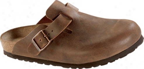 Birkenstock Boston Nubuck - Antique Coconut Nubuck