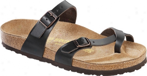 Birkenstock Mayari Leather (women's) - Hunter Brown