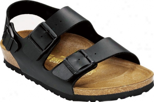 Birkenstock Milano Birko Flor - Black Birko Flkr