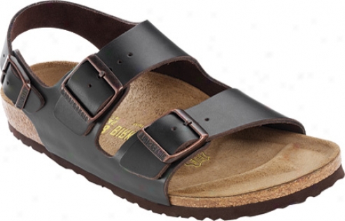 Birkenstock Milano Leather - Hunter Brown Leather