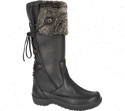 Blondo Snowtrail (women's) - Black Lagoon/shakybuck/nappa Ironed Shearling