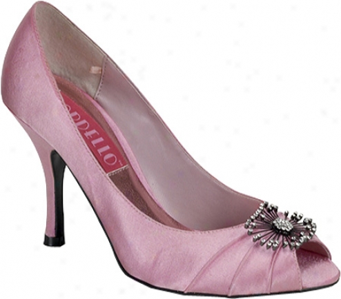 Bordello Violette 06 (women's) - Baby Pink Satin