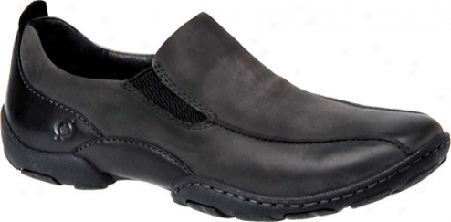 Born Alpert (men's) - Black Full Grain Leather