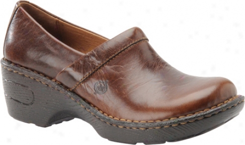 Born Toby (women's)_- Cafe Full Grain Leather