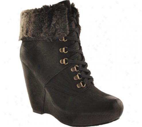 Boutique 9 Daphnea (women's) - Black Nubuck