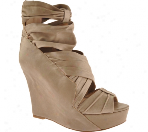 Boutique 9 Grigio (women's) - Light Taupe Distressed Leather