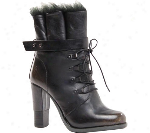 Bronx Cast Away (women's) - Black Leather