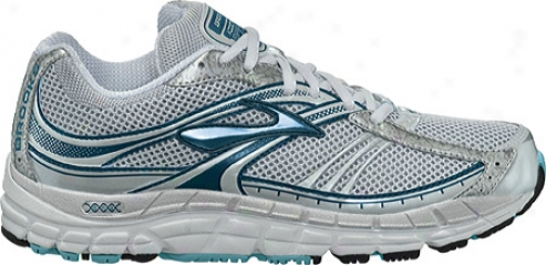 Brooks Addiction 10 (women's) - Metallic Aqua/silver/marina Blue/white/pav3ment