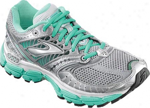 Brooks Glycerin 9 (women's) - Cockatoo/anthracite/white/black/silver/river Rock