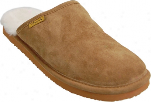 Brumby Australia Backless Sheepskin Slippers (men's) - Chestnut