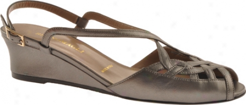 Bruno Magli Griselda (women's) - Pewter Metallic Nappa