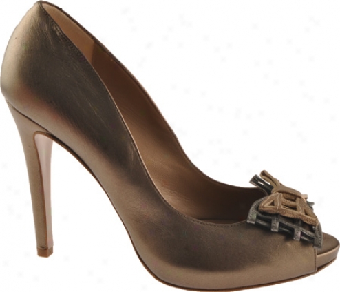 Bruno Magli Kaylynn (women's) - Beige Combo Metallic Nappa