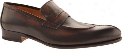 Bruno Magli Mykonn (men's) - Dark Brown Burnished Calf