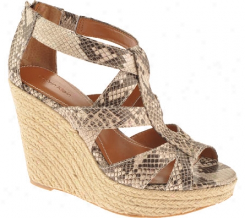 Calvin Klein Blair (women's) - Natural Classic Python Print