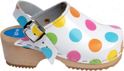 Cape Clogs Dots (infant Girls') - White/multi