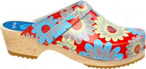 Cape Clogs Fantasy - Red/multi